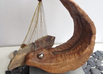 El Arpa - Escultura - Miguel Sanza