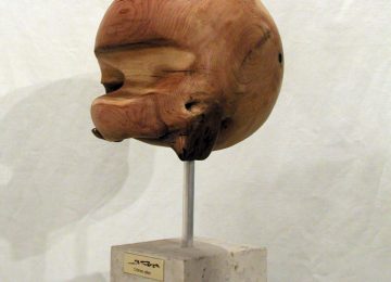 Cráneo alien - Escultura - Miguel Sanza