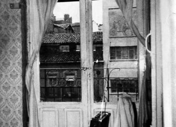 "Habitación"- fotografia b/n - Miguel Sanza-1982