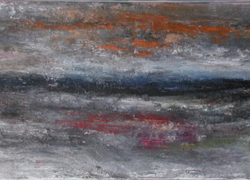 Tormenta en la sierra - Pinturas - Miguel Sanza